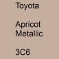 Preview: Toyota, Apricot Metallic, 3C6.